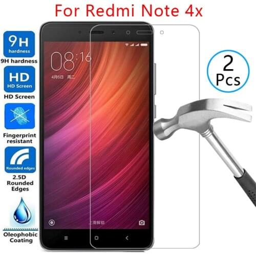 Tempered glass screen protector for xiaomi redmi note 4x case cover on ksiomi note4x not 4 x x4 not4x protective phone coque bag