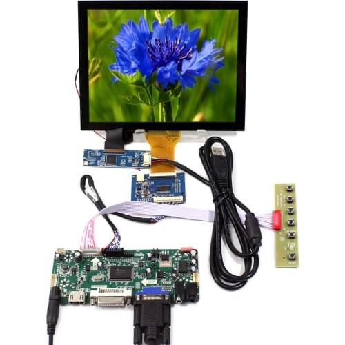 8" LCD Screen 800x600 Resolution EJ080NA-05A Capacitive Touch Panel 8inch LCD Screen HD MI DVI VGA AUDIO LCD Controller Board