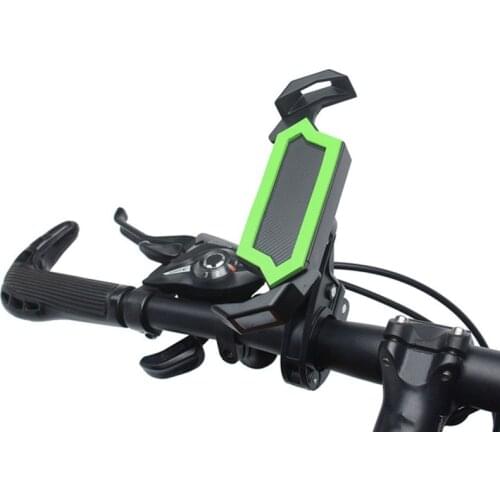 Mountain bike mobile phone holder motorcycle smartphones GPS navigation bracket diagonal pull Cellphone Support for 4-6.5 inch