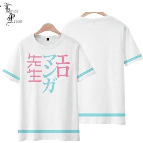 Eromanga Sensei 3D Printing T-shirt Summer Fashion Round Neck Short Sleeve Popular Japanese Anime Streetwear Plus Size
