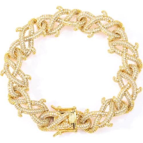 KeloKang Gold Bracelets For Men