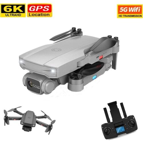 New S3 Drone 6K Dual Camera Professional Aerial Photography Brushless Motor Rc Quadcopter GPS Dron Wifi FPV Rc Plane Boys Toys
