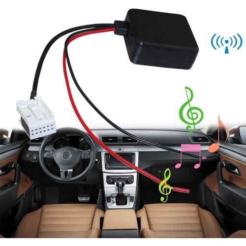 LISIDIC Car Bluetooth Module Radio Stereo Aux Cable Adapter for BMW E60 E63 E65 E66 12Pin Interface Car Accessories