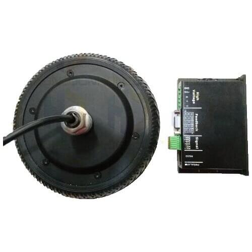 High quality robot wheel motor 6 inch hub motor with encoder for robot