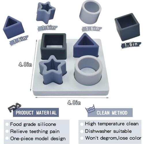 Baby Stacking Blocks 6-12 Moths Sensory Ball Toys Baby Toys 3-6 Months Baby Bath Toys Soft Baby Teething Toys