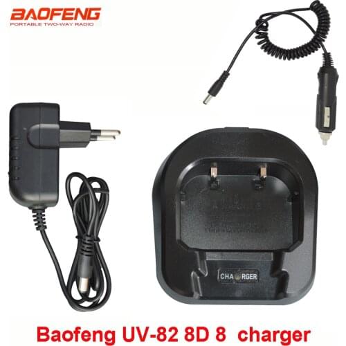 New Original 100V-240V to 10V DC power desktop charger for baofeng UV-82 8D 8 walkie talkie radio