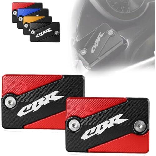 For HONDA CBR 125 150R cbr 250R R 300R 600 1000 RR ALLYEARS Motorcycle CNC Aluminum Front Clutch Brake Fluid Reservoir Cover Cap