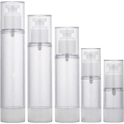 Plastic Jars Lotion Shampoo Bath Cosmetic Cream Emulsion Bottles Refillable Portable Mini Empty Bottles Cosmetic Container M80C