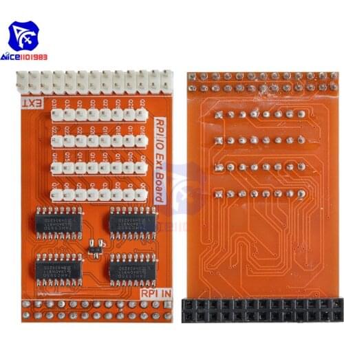 Diymore GPIO Expansion Module 8-bit IO Input & Output Board for Raspberry Pi