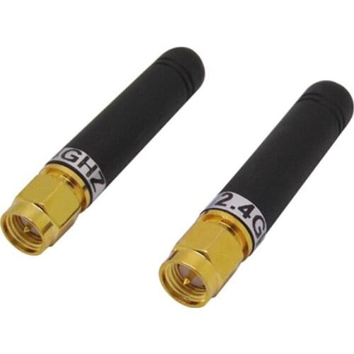 50pcs NiceRF 2.4GHz Straight Rod Antenna SW2400-ZT48 Straight Antenna 2.4G Antenna hight 48mm 2.5DBI