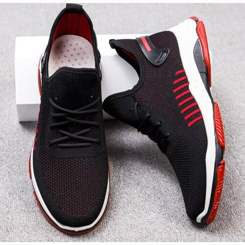 QWEDF 2019 summer new flying woven sneakers casual shoes trend wild breathable mesh shoes mens shoes single shoes TH-45
