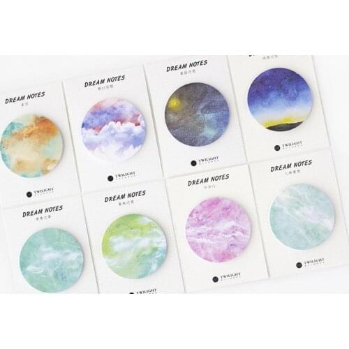 Dream planet sticky note memo pad(1pack)