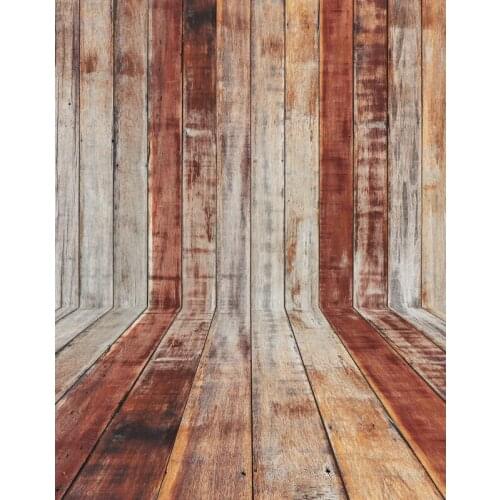 TR Vertical Hot Sale Wood Wall and Floor Newborn Backdrops Art Fabric Photo Studio Backdrops Baby Backgrounds camera fotografica