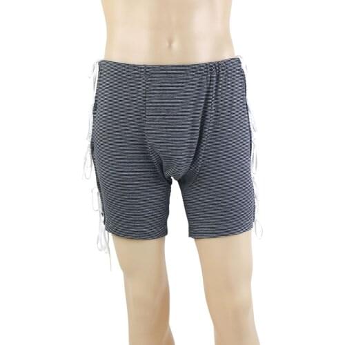 Adult Incontinence Pull-On Pants, Breathable Cotton Underwear Sides with Ropes,Easy Wear Loose for Elder Patients Disabled