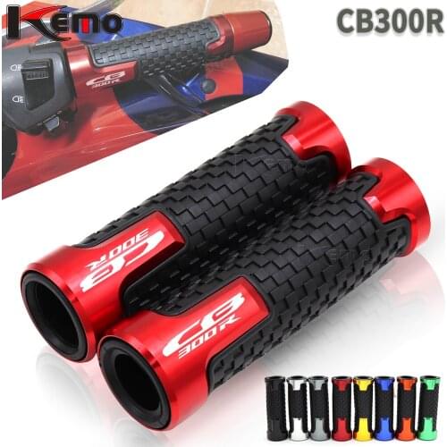For HONDA CB300R CB 300R 7/8" 22mm Universal Motorcycle Accessories CNC Aluminum Handlebar Hand Grips Handle Bar End Grip