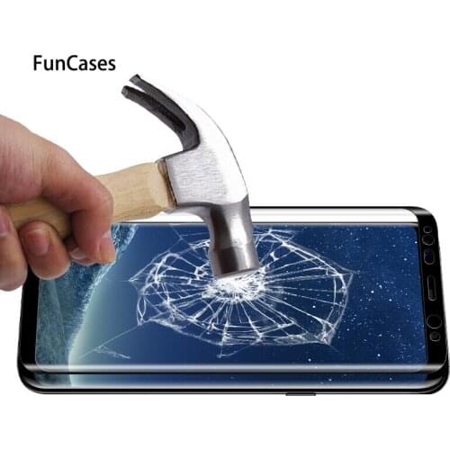 Tempered Glass For Samsung Galaxy S8 Plus S9 Plus Note 9 8 A8 Plus A5 A7 2018 A8 Plus Screen Protector Glass For Galaxy S7 Edge
