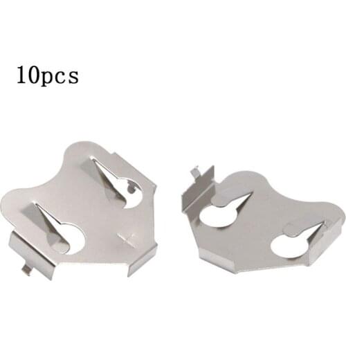 10PCS Battery Shrapnel Cell Holder for CR1220 CR1620 CR1616 CR2025 CR2430 CR2450