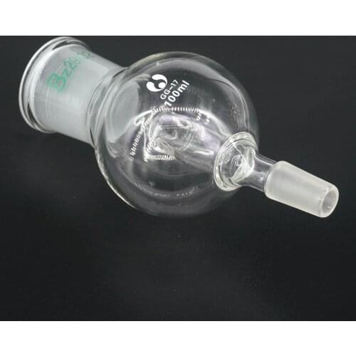 100ml Bump Trap 29/32 Female to 14/23 Male Joint Glass Rotary Evaporator Labware