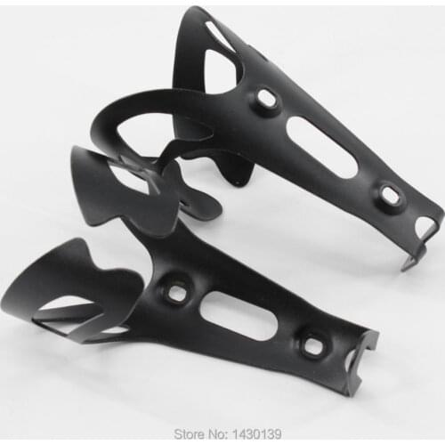 2pcs/lot New Road bicycle Aluminum alloy matt drink water bottle cages strong Mountain bike bottle holders with bolts Free ship