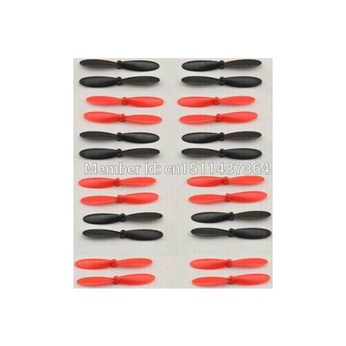 24pcs Hubsan H107C X4 H107 H107L/C/D Propeller Rotor Set RC Quadcopter Parts B/G