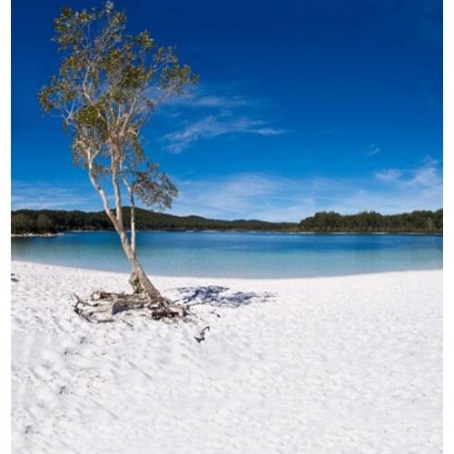 5x7ft Landscape Tree Lake Hill Photography Backdrops Photo Props Studio Background