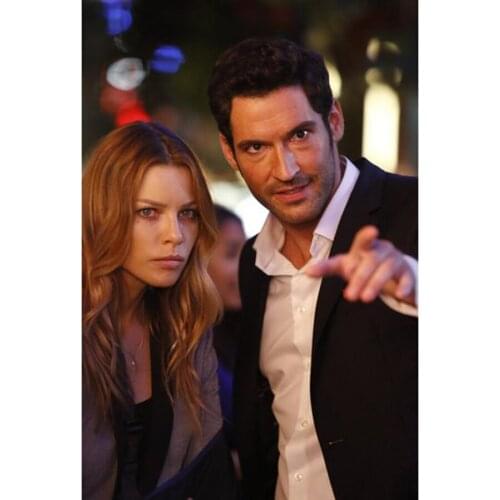 New DIY 5D Full Square /Round Diamond painting “Lucifer” TV poster 3D embroidery Cross stitch Diamond mosaic Home Dector Art