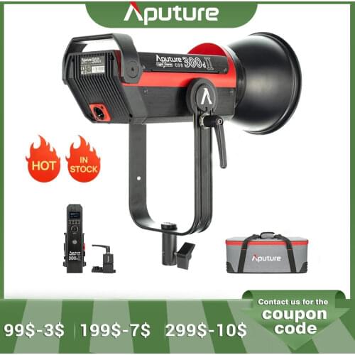 Aputure LS C300d 2 300d II LED Video Light COB Light Daylight Bowens Outdoor Studio lighting VS Aputure LS 600d Pro 600W