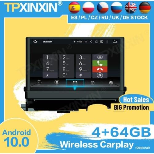 Car Radio Wireless Recorder Receiver Android For Audi A3 2011 2012 2013 2014 2015 2016 2017 2018 2019 GPS Player Audio Head Unit