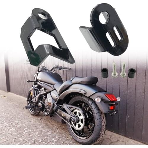 For KAWASAKI VN 650 Vulcan S VN650 VulcanS 2015 2016 2017 2018 2019 2020 Motorcycle Front & Rear ABS Sensor Guards Cover Black