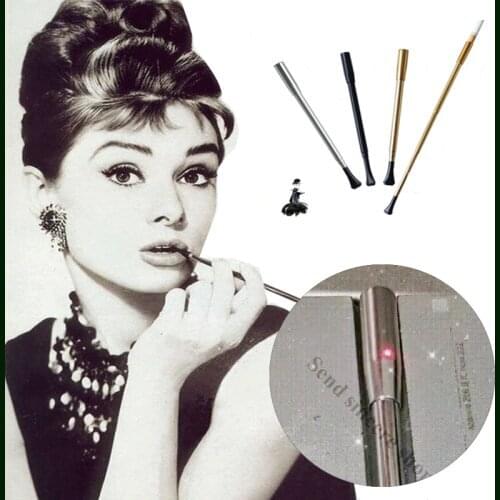 Custom LOGO Paragraph Cigarette Holder Retro Filter Smoking Pipes Telescopic Long Rod Photo Performance Prop Mouthpiece cigaret