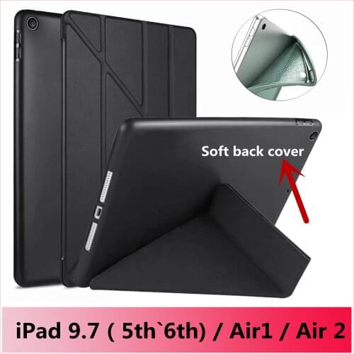 For New iPad 9.7 Air 1/Air 2 Soft Cover Case for iPad 9.7 inch 6th 2017 2018 (A1822 A1823 A1893 A1954 A1566 A1567 A1474 A1475)