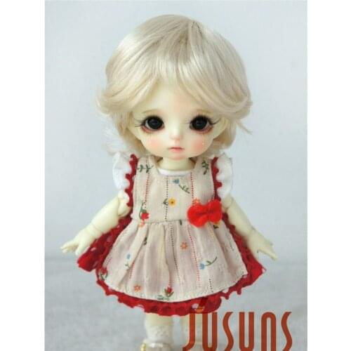 JD075 1/8 Fashion Synthetic Mohair BJD Wigs for Dolls Size 5-6 inch Fashionable Short Doll Hair High Quality Doll Accessories