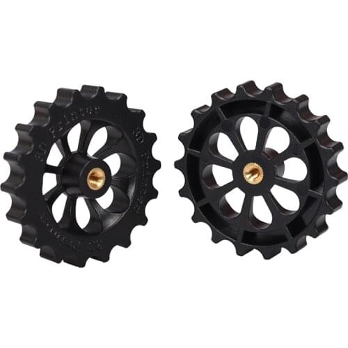 BIQU B1 3D Printer Accessories 4PCS Hot Bed Leveling Wheel Plum Blossom Hand-tightening Adjustment Nut M4*50MM Black Injection