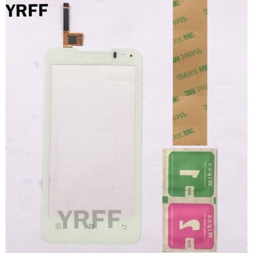 Mobile Touch Screen Digitizer Panel For Lenovo P770 Sensor TouchScreen Front Glass Touch Panel Glass Sensor 3M Glue