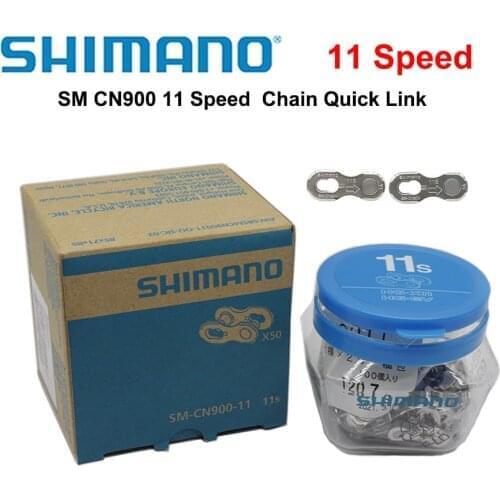 SHIMANO SM CN900 11 Speed Bike Chain Quick Link Connector for 11S Chains Compatible with HG-X Quick Link Connector