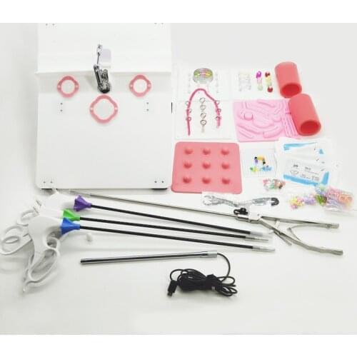 Laparoscopy Laparoscopic Simulator Training Box Set Doctors Student Nurse Simulated Surgical Equipment Teaching Practice Tools