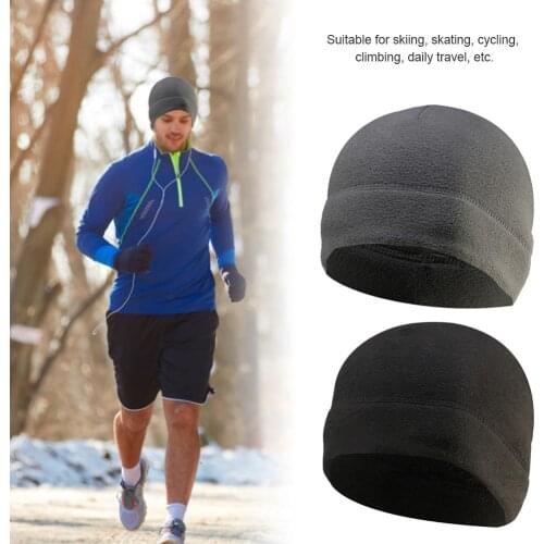 Unisex Thicken Fleece Winter Warmer Cycling Hat Windpoof Beanies For Outdoor Motorcycle,Skiing,Hiking,Running Fishsing Headwear