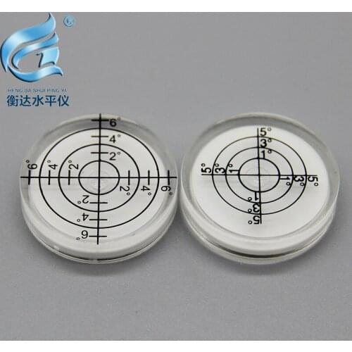 High-precision horizontal bubble plastic horizontal bead portable level bubble 32*7mm