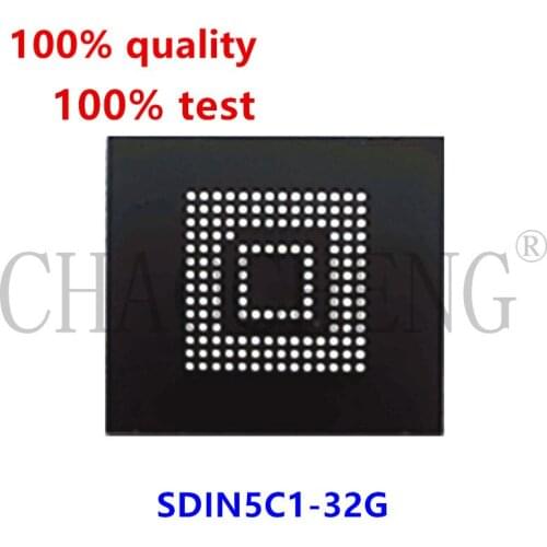 100% test 32G SDIN5C1-32G SDIN5C2-32G SDIN5C4-32G NCEFBS98-32G NCEMBS99-32G NCEMBSF9-32G H26M64002DQR H26M64003DQR KE4CN5B6A BGA