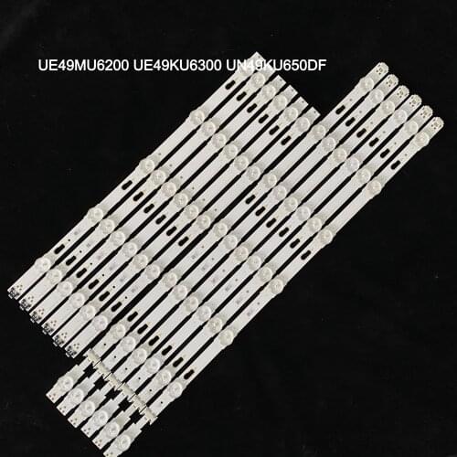 12 PCS/set LED Backlight Strip for LM41-00334A LM41-00335A UE49MU6200 UE49KU6300 UN49KU650DF S_KU6.3K_49_FL30_L7 R5