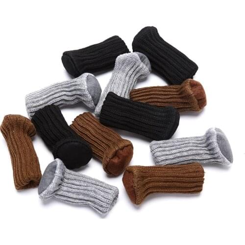4Pcs Floor Protection Chair Leg Socks Thicken Furniture Feet Sleeve Table Anti-slip Cover Protector Moving Noise Reduction