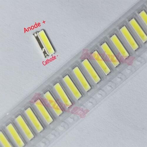500pcs/Lot SMD LED 8520 3V 0.5W 160mA Cool white For LG TV Repair Backlight Application 8.5*2.0mm