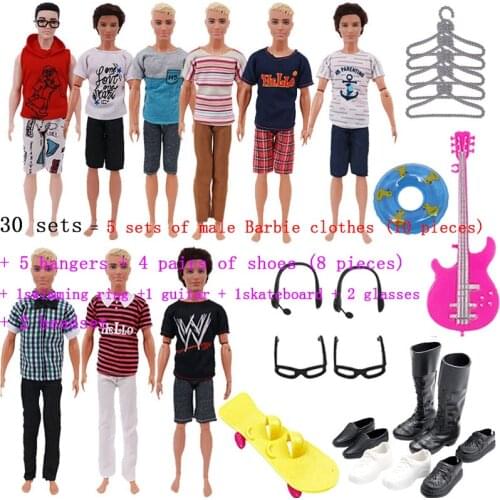 Doll Accessories 30 Pieces Set For Ken Take It For The Dolls Of Our Future Generations