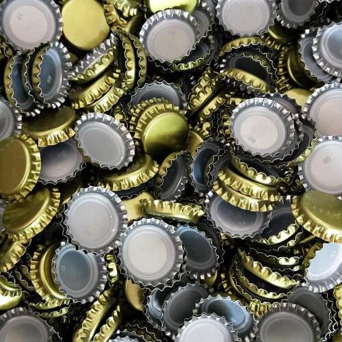 Household beer brewing tools wine bottle sealing metal lid winery bottle accessories 100pcs/lot beer bottle cap