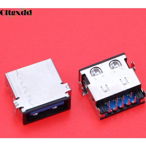 Cltgxdd 1PCS USB3.0 Jack Female 9Pin Connector For Lenovo Notebook YOGA 2 PRO 4 Pro 13 USB 3.0 Socket