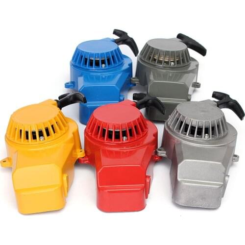 Metal Pull Start 49cc Air Cooled 2 Stroke Mini Moto Dirt Quad Bike PullStart Multi Color
