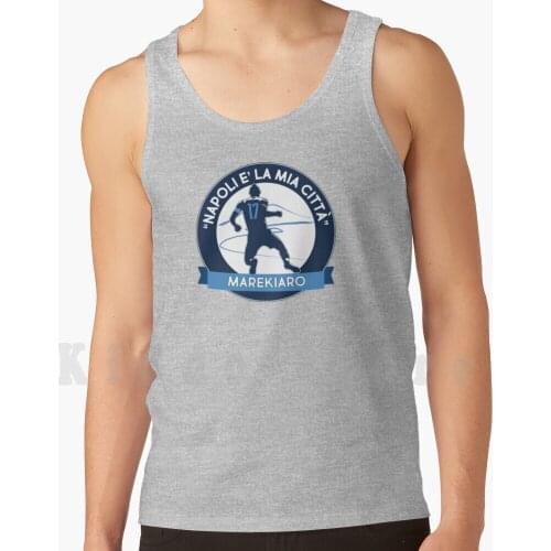 Napoli Is My City Tank Tops Vest 100% Cotton Napoli Calcio Soccer Football Hamsik Marek Hamsik Mh17 Italia Italy Naples