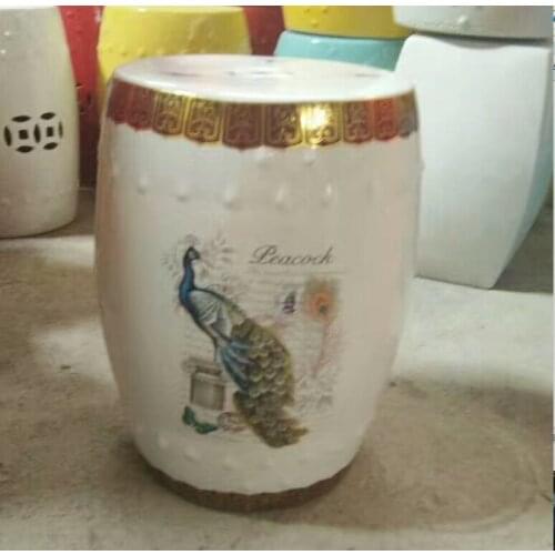 Household act the role ofing is tasted pottery ceramic drum stool