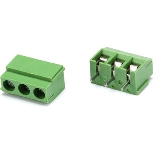 10pcs KF126-5.0 screw type PCB terminal KF126-2P/3P pitch 5.08MM can be spliced 8A