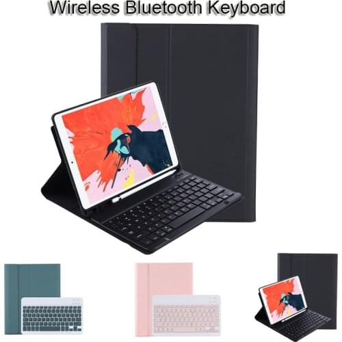 Candy Colors Bluetooth Wireless Tablet Keyboard Case For iPad 10.2 2020 2019 Air3 10.5th/pro 10.5th With Stand Pen Slot Keyboard